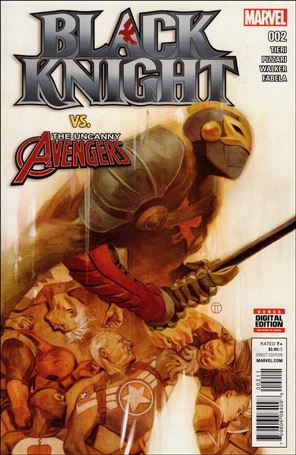 Black Knight (2016) issue 2 Julian Totino Tedesco Cover
