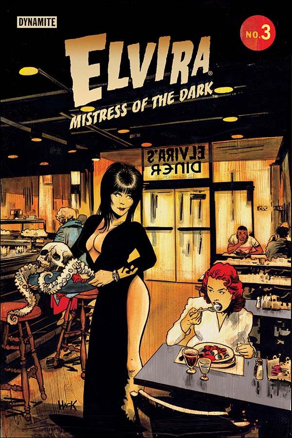 Elvira, Mistress of the Dark (2018) issue 3-C Robert Hack Cover