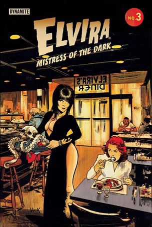 Elvira, Mistress of the Dark (2018) issue 3-C Robert Hack Cover