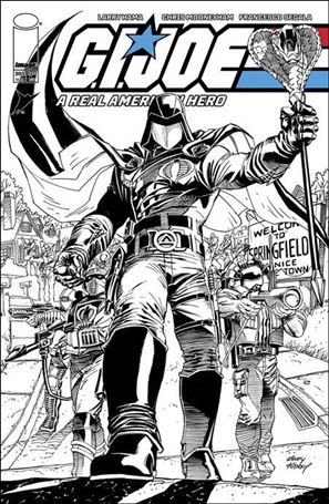 G.I. Joe: A Real American Hero (2023) issue 305-B Andy Kubert Black and White Cover