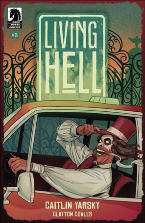 Living Hell issue 3 Caitlin Yarsky Cover