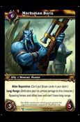 World of Warcraft: March of the Legion (Base Set) card 218 Marksman Boriz