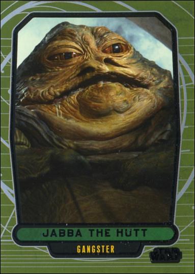 Star Wars Galactic Files (Base Set) card 163 Jabba the Hutt Gangster