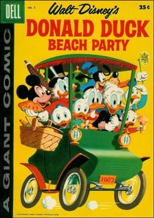 Donald Duck Beach Party issue 5