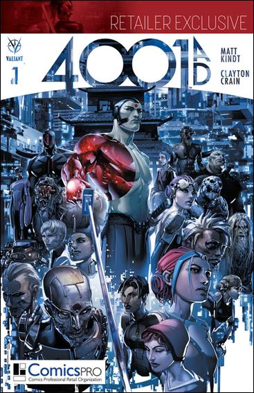 4001 A.D. issue 1-K Clayton Crain ComicsPRO Retailer Exclusive Edition