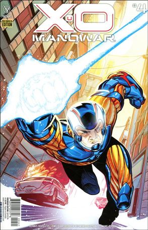 X-O Manowar (2020) issue 4-D Jim Towe Pre Order Cover