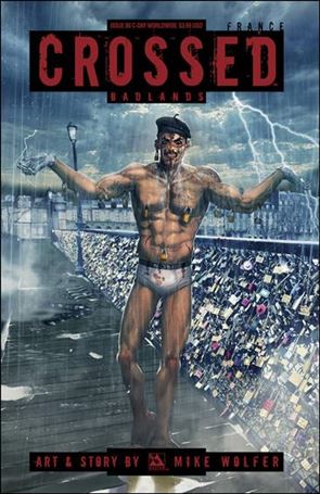 Crossed: Badlands issue 86-D C-Day Worldwide Cover