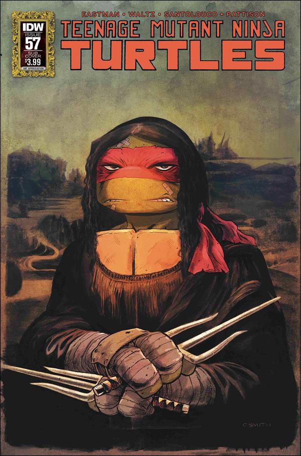 Teenage Mutant Ninja Turtles (2011) issue 57-B Cory Smith Art Appreciation Subscription Cover