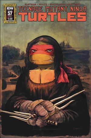 Teenage Mutant Ninja Turtles (2011) issue 57-B Cory Smith Art Appreciation Subscription Cover