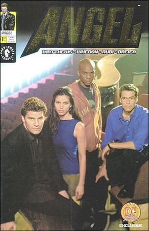 Angel (2001) issue 1-D Dynamic Forces Gold Foil Photo Cover 1/2500