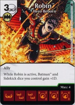 DC Comics Dice Masters Batman card 71 Robin: Hero Reborn