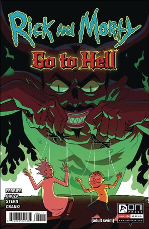 Rick and Morty Go to Hell issue 4 Constanza Oroza Cover