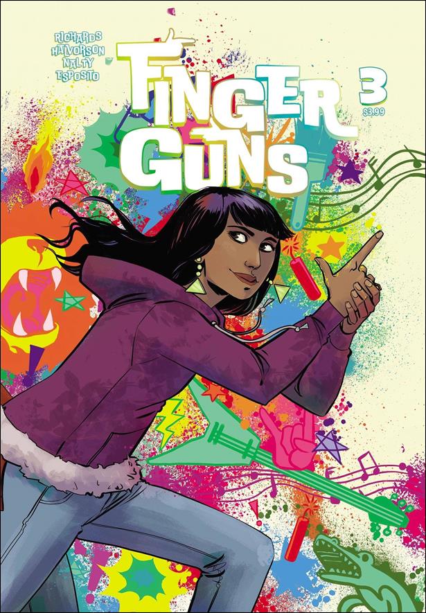 Finger Guns issue 3-B Jen Hickman Cover