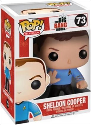 POP! Television figure 73 Sheldon Cooper (Star Trek)