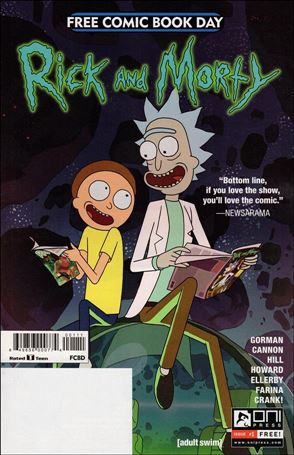 Rick and Morty: Free Comic Book Day 2017 Cover Image 1
