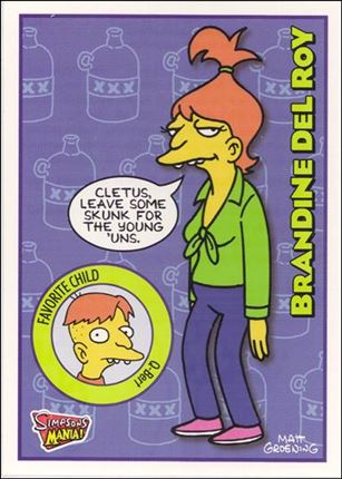 Simpsons Mania! (Base Set) card 18 Brandine Del Roy
