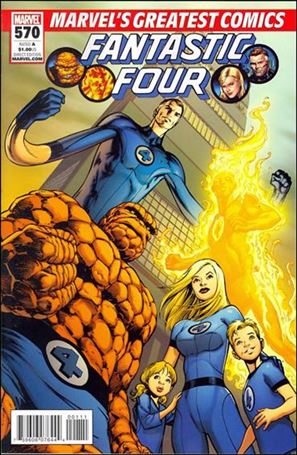 Fantastic Four (1961) issue 570-F Marvel's Greatest Comics Edition