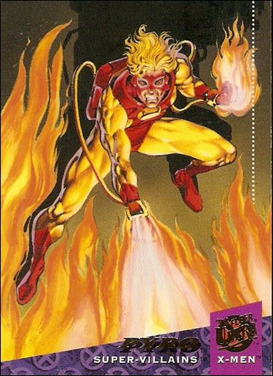 1994 Fleer Ultra X-Men (Base Set) card 71 Pyro