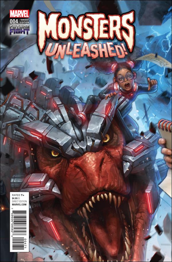 Monsters Unleashed (2017/03) issue 4-G Jee-Hyung Lee Future Fight Cover