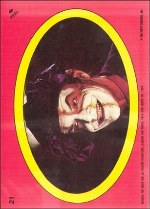 Batman: Series 1 (Sticker Subset) card 21