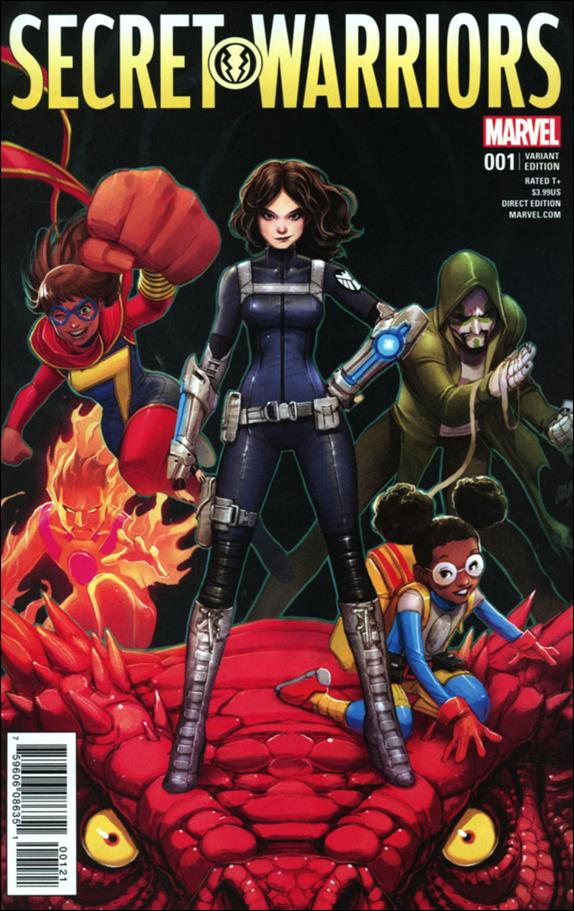 Secret Warriors (2017) issue 1-B David Nakayama Cover