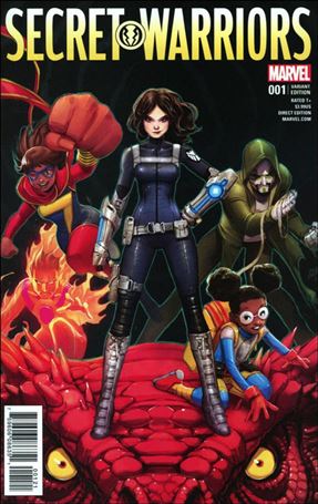 Secret Warriors (2017) issue 1-B David Nakayama Cover