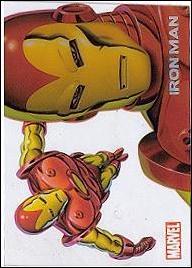 70 Years of Marvel Comics ("Clearly" Heroes Acetate Subset) card PC3 Iron Man
