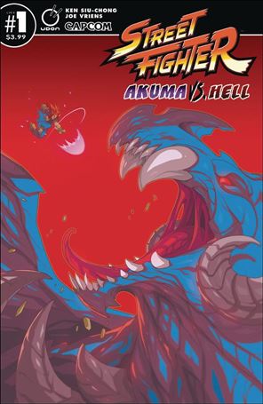 Street Fighter: Akuma vs Hell issue 1-B Edwin Huang Cover