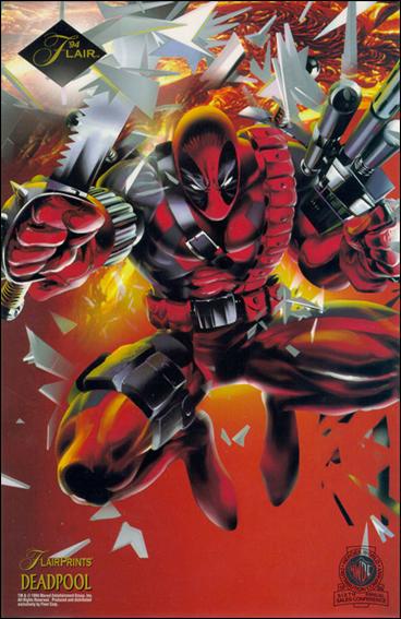Marvel Annual Flair '94 (Promo) card 2 Deadpool FlairPrint