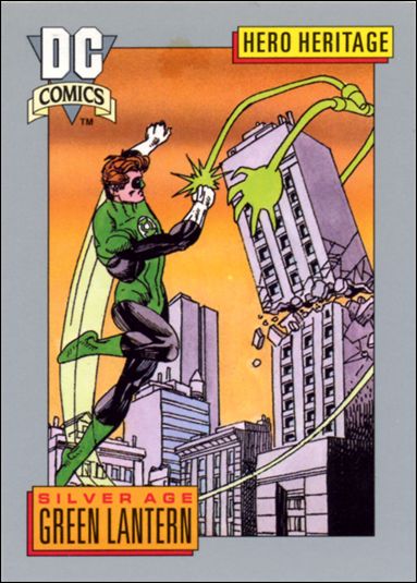 DC Cosmic Cards (Base Set) card 8 Silver Age Green Lantern