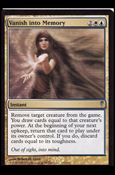 Magic the Gathering: Coldsnap (Base Set) card 133 Vanish into Memory