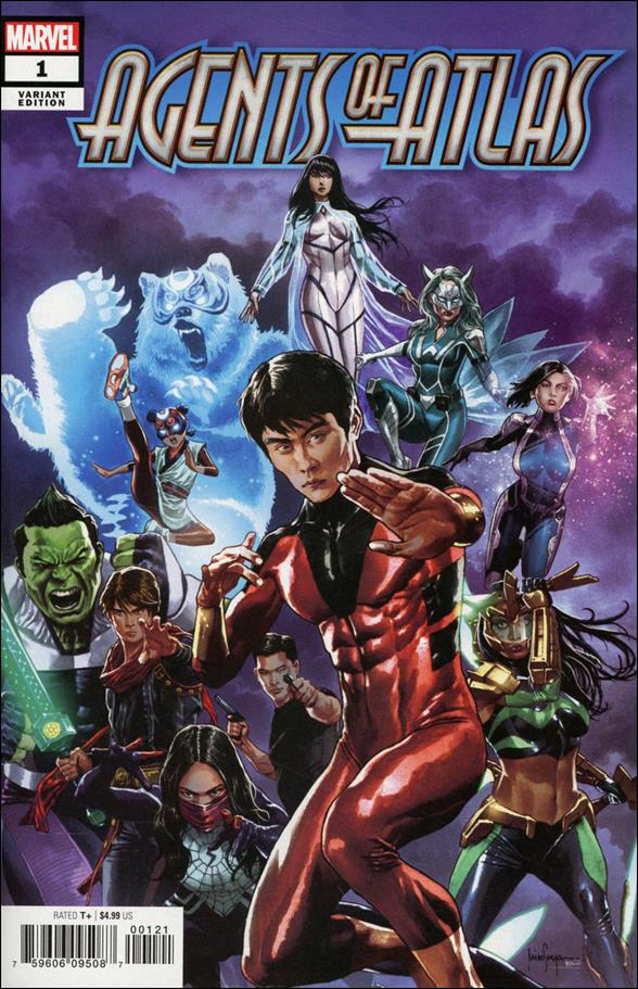 Agents of Atlas (2019) issue 1-B Mico Suayan Cover