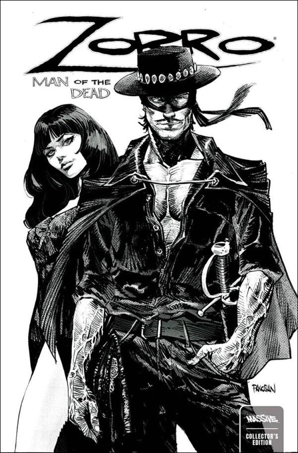 Zorro: Man of the Dead issue 3-F Dan Panosian Backer Unlock Cover