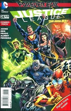 Justice League (2011) issue 24-B Polybagged Ivan Reis Cover Combo Pack