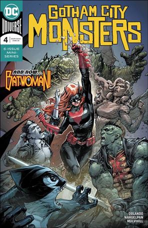 Gotham City Monsters issue 4 Howard Porter Cover