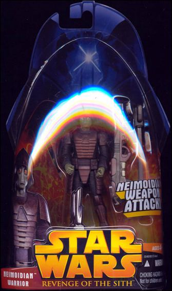 Star Wars: Revenge of the Sith 3 3/4" Basic Action Figures figure 42 Neimoidian Warrior (Weapon Attack!)