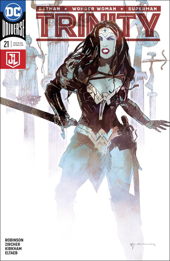 Trinity (2016) issue 21-B Bill Sienkiewicz Cover