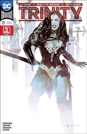 Trinity (2016) issue 21-B Bill Sienkiewicz Cover