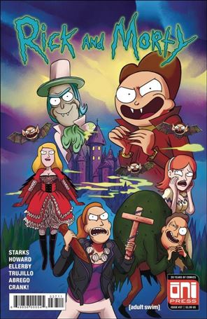 Rick and Morty (2015) issue 37 Marc Ellerby Cover