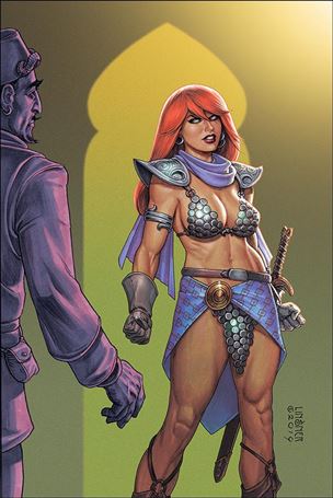 Red Sonja (2019) issue 4-L Joseph Michael Linsner Virgin Cover