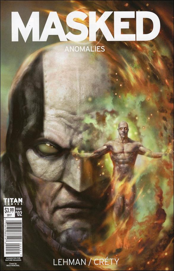 Masked: Anomalies issue 2-C Nick Percival Cover