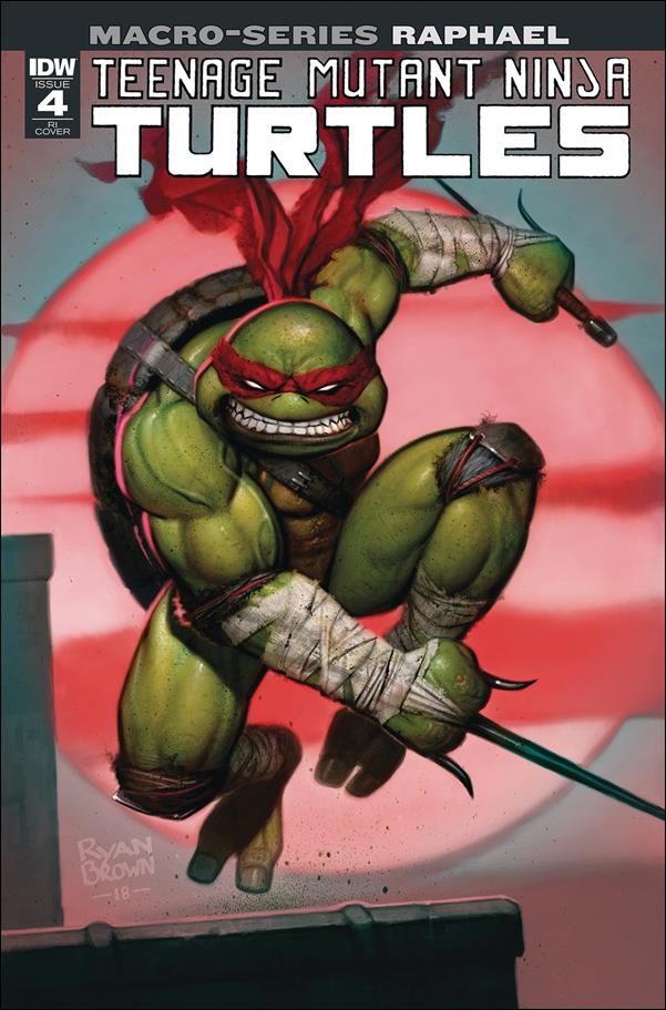 Teenage Mutant Ninja Turtles Macro-Series issue 4-C Ryan Brown 1:10 Cover