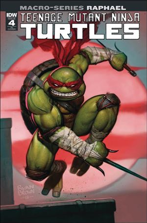 Teenage Mutant Ninja Turtles Macro-Series issue 4-C Ryan Brown 1:10 Cover