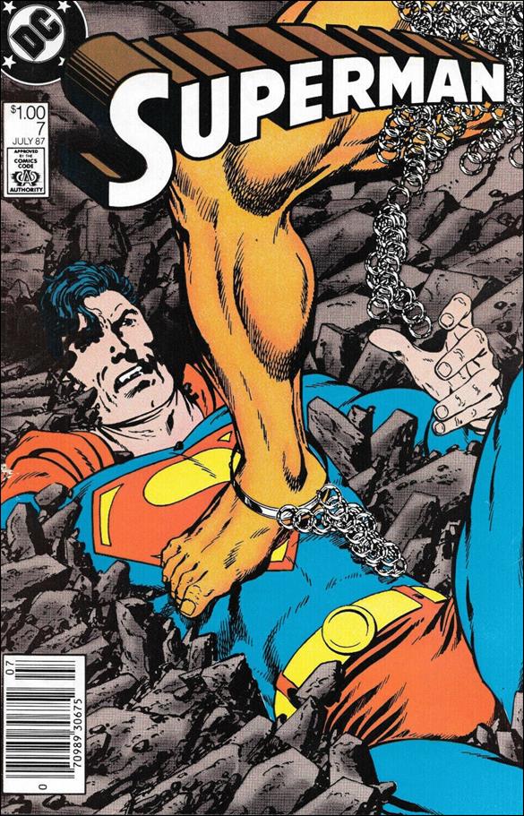 Superman (1987) issue 7-C Canadian Price Cover