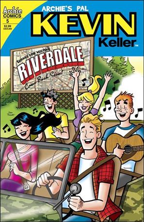 Kevin Keller issue 5 Dan Parent Group Cover