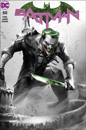 Batman (2016) issue 50-TA Francesco Mattina Comic Mint Spot Cover 1/1000