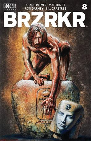 BRZRKR issue 8-B Aaron Campbell Cover