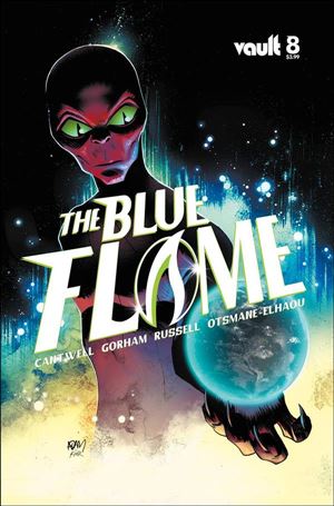 Blue Flame issue 8 Adam Gorham Cover