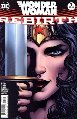 Wonder Woman: Rebirth issue 1-C Liam Sharp Cover (2nd Printing)