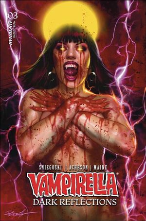 Vampirella: Dark Reflections issue 3 Lucio Parrillo Cardstock Cover